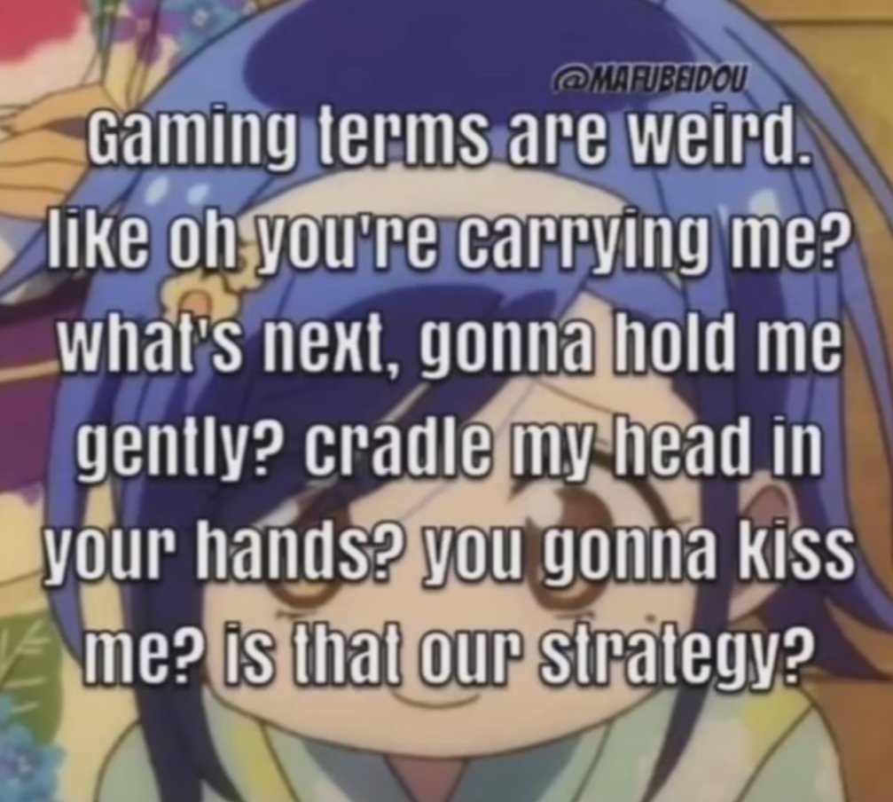Ichigaharaa's tweet photo. Fr like when someone said they're carrying me, you should do the other steps https://t.co/FlkmbBNFsQ