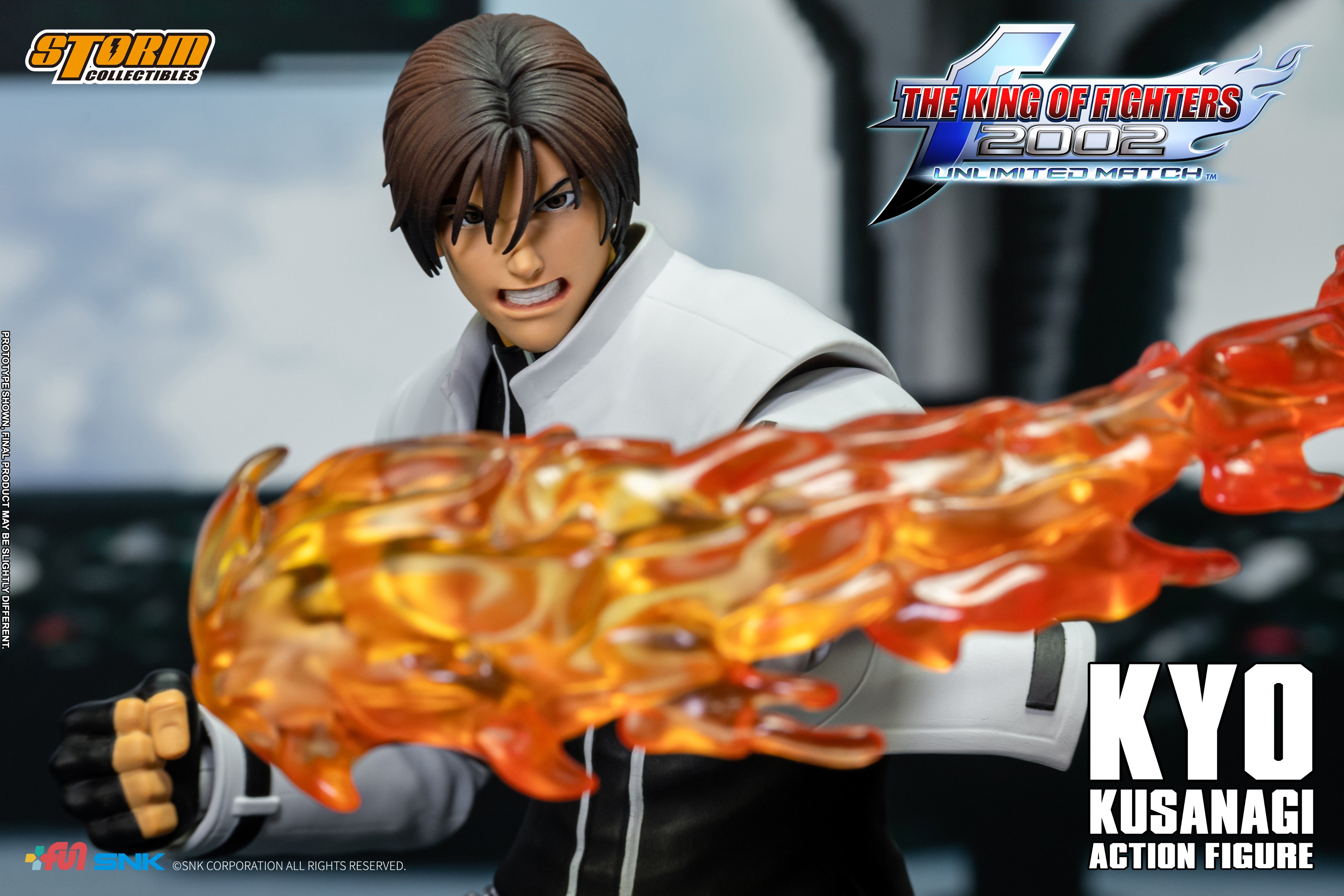 The King of Fighters 2002 Unlimited Match Action Figure Kusanagi