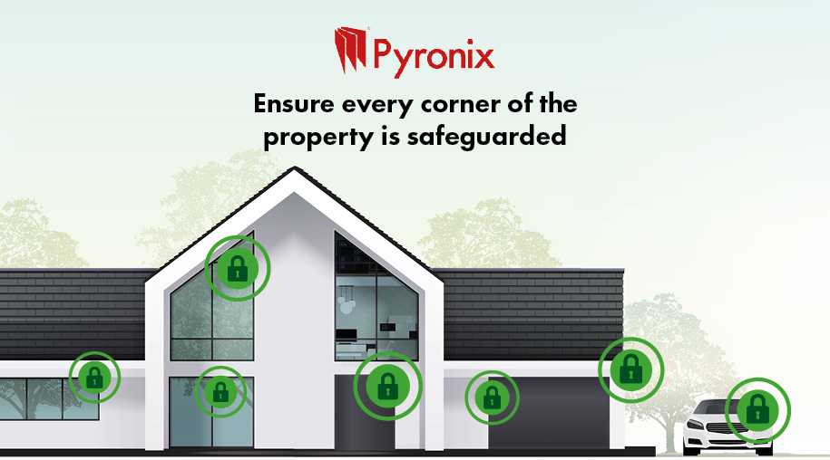 Pyronix's tweet image. 👀 Want to ensure every corner of the property is safeguarded?

Layer up your security this autumn

Adopt a multi-layered approach; protect the property and the perimeter.

Find out how 👉 buff.ly/3s0AFgv