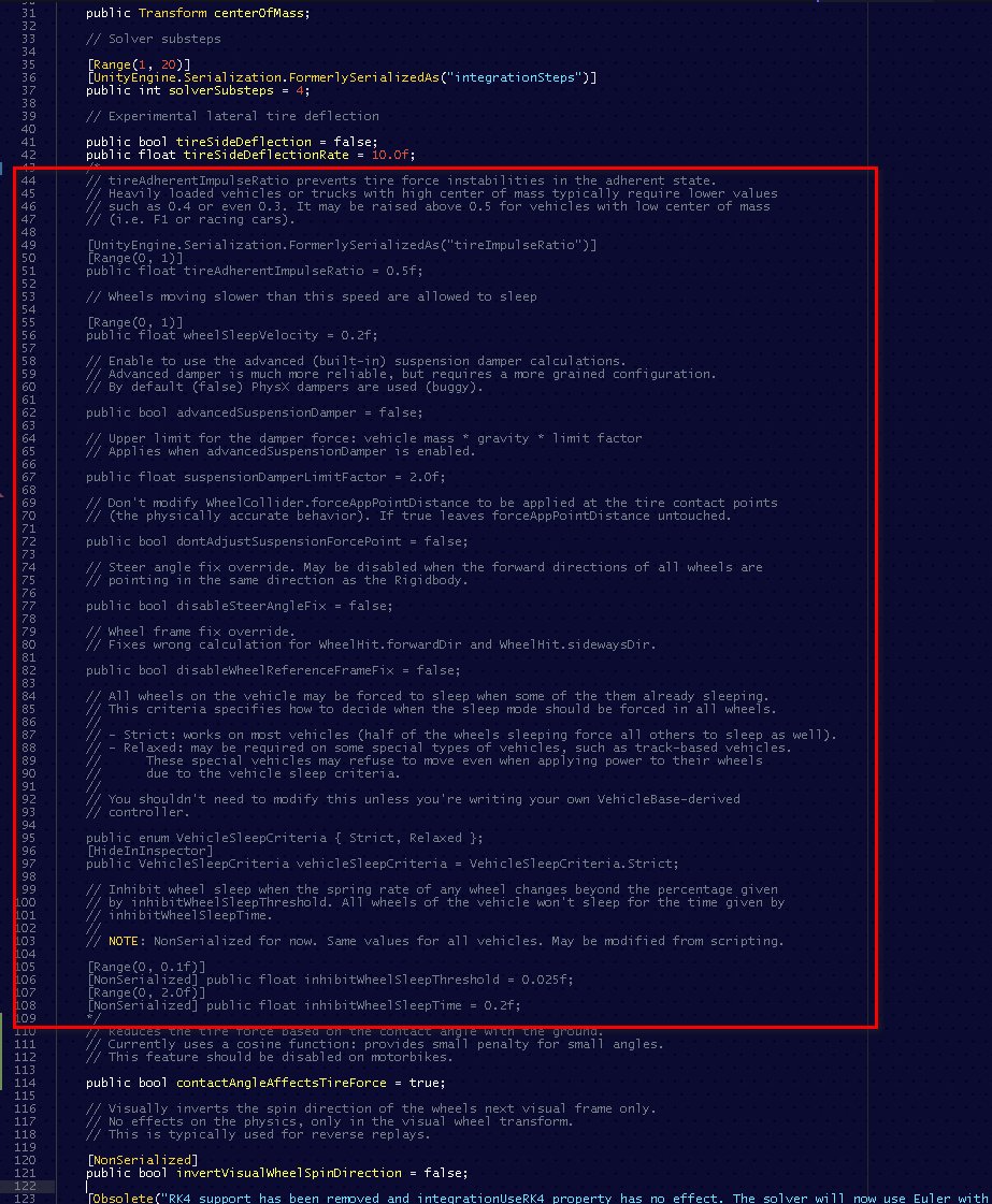 Vehicle Physics tweet media
