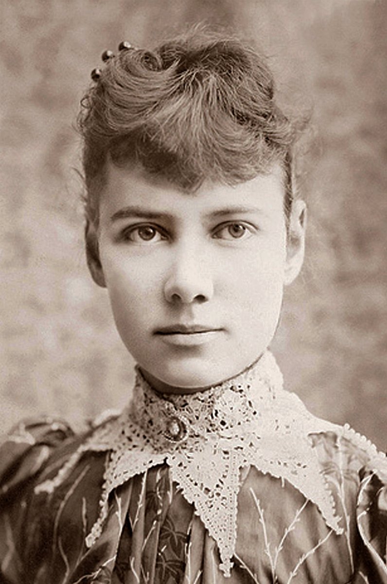 Nellie Bly, whose real name was Elizabeth Cochran Seaman (1864-1922), was a pioneering American journalist, writer, and adventurer known for her investigative reporting and groundbreaking achievements in the late 19th and early 20th centuries. Her work as a journalist and her
