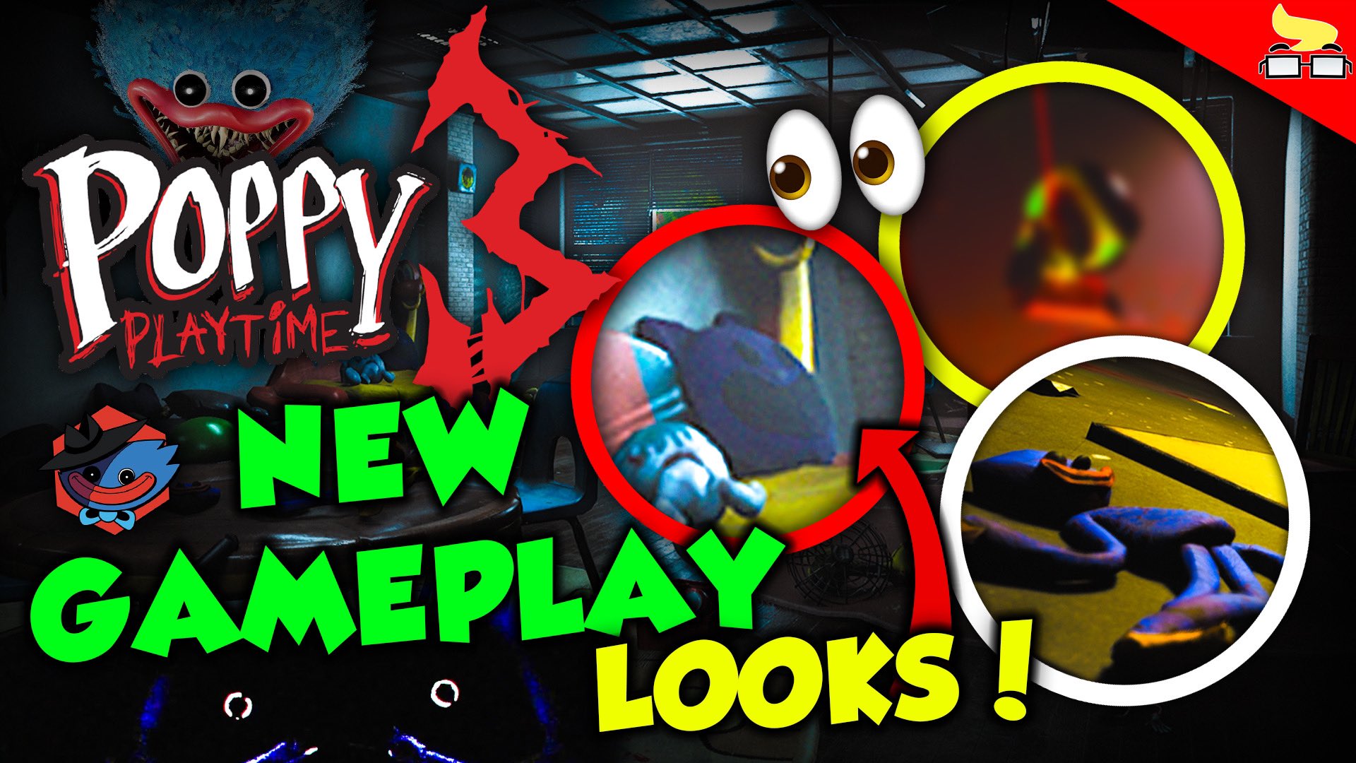 Nized on X: *NEW* POPPY PLAYTIME CHAPTER 3 GAMEPLAY LOOKS! Classroom,  Dorm, & More! New Video -  - #MobPartnersInCrime  #PoppyPlaytime #PoppyPlaytimeChapter3  / X