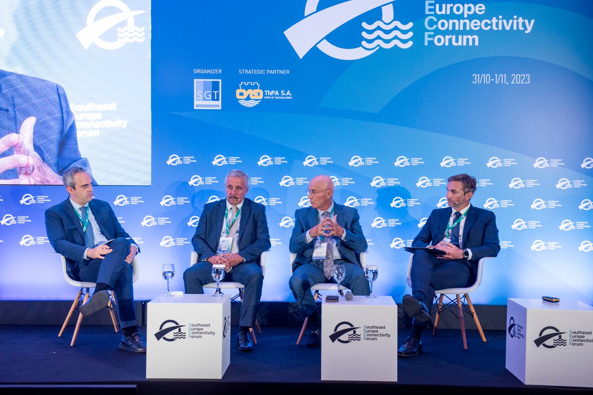 tap_pipeline's tweet photo. “TAP does not only contribute to #Europe’s goals by bringing a #transition fuel to the continent, but has also embraced the #decarbonisation pathway”, said I. Maris, TAP’s Country Representative #Greece, at the #SECF #ConnectivityForum. https://t.co/9parC5kXsj