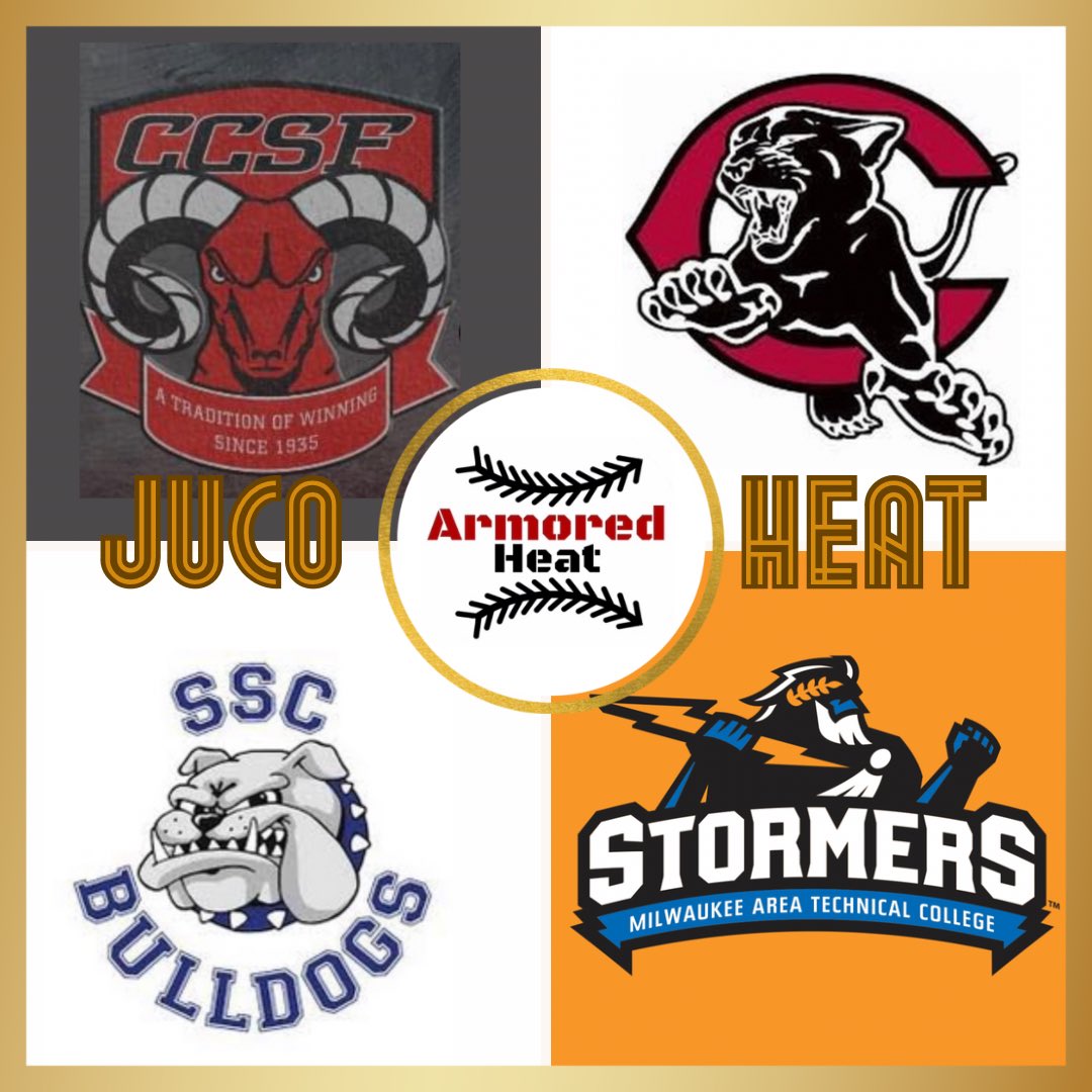 ✅BIG TIME JUCO PARTNERSHIPS 

Fired up to provide Armored Heat to:

⚾️ <a href="/OfficialCCSF/">City College of San Francisco</a> Baseball
⚾️ <a href="/panther_bsb/">Chaffey College Baseball</a> 
⚾️ <a href="/sscbaseball1/">SSC Baseball</a> 
⚾️ <a href="/MATC_BB/">MATC (Milwaukee) Baseball</a> 

These guys are at the cutting edge of JUCO Baseball 📈📈