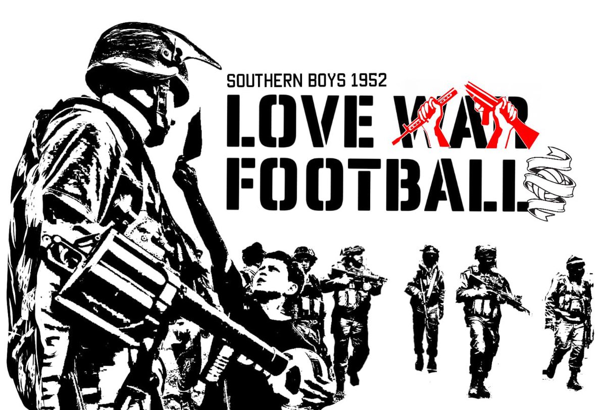 SB_1952's tweet photo. LOVE FOOTBALL 
NOT WAR !!! https://t.co/LJF4fk8u0a