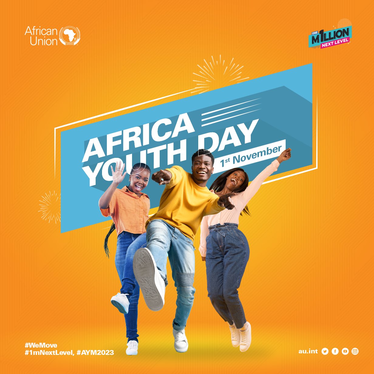 African Union on X: In celebration of #AYD2023, H.E @AUC_MoussaFaki shares  a special message with young people urging them to continue pushing  boundaries that impede progress and act for change for the