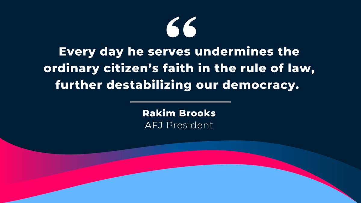 AFJustice's tweet image. Our Thomas Resign landing page is full of the latest news and research into Thomas's corruption, and features a resignation petition: 
afj.org/justice-thomas… 
#ThomasResign