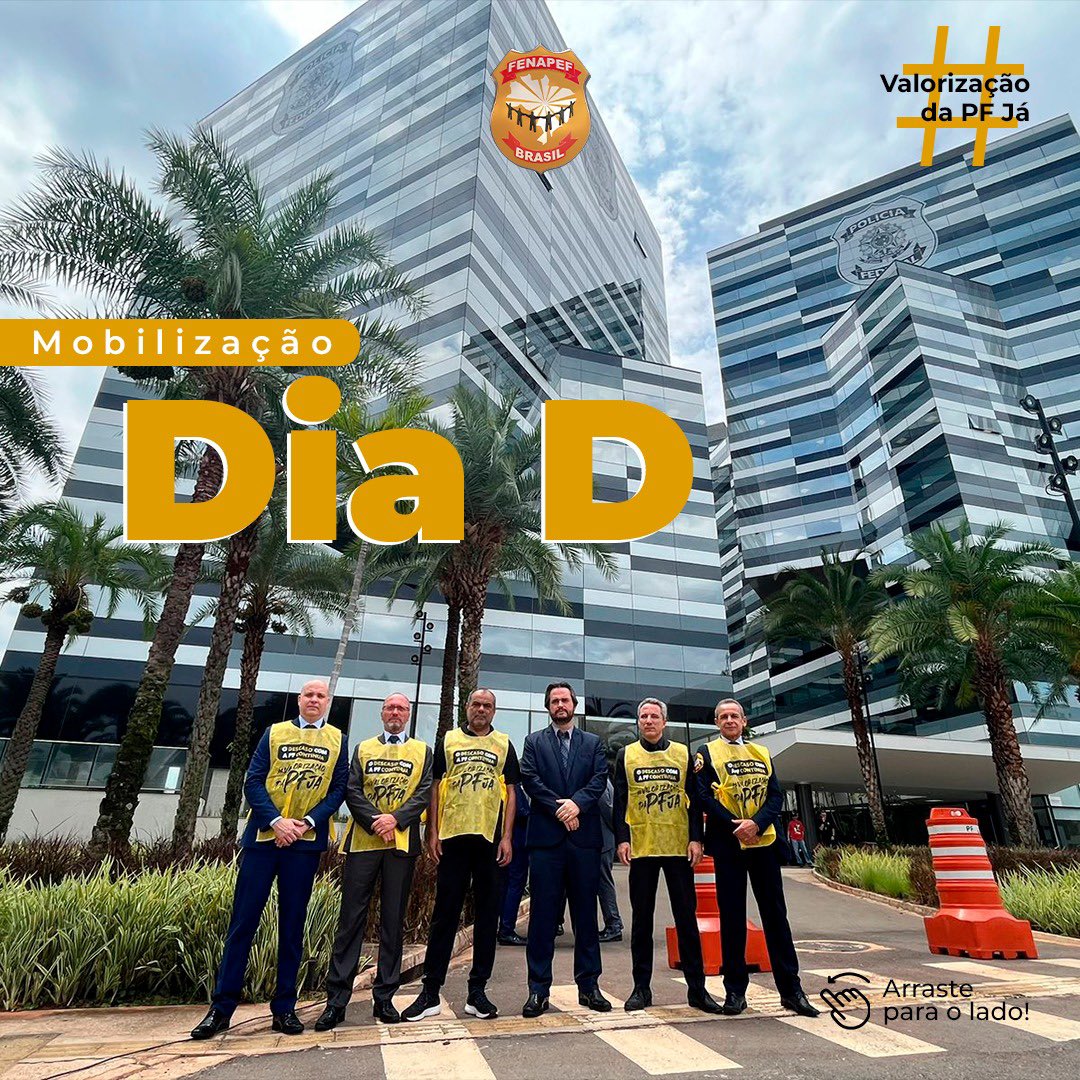 FENAPEF's tweet photo. Confira a repercussão dos atos em prol da Reestruturação Salarial dos policiais federais!
Deixe sua curtida e comente aqui o que você achou.
#fenapef #PF #policiafederal #Noticias #DiaD #Reestruturacaosalarial #Valorizaçãodapfjá https://t.co/W0x4ZWbzhv