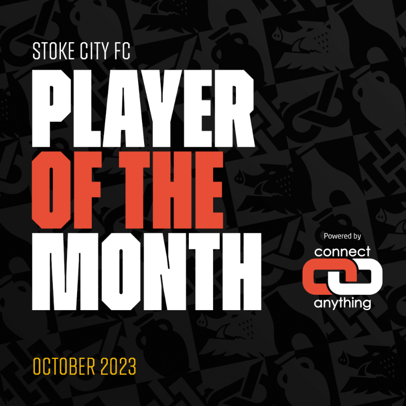 stokecity's tweet photo. Voting is now open for your Connect Anything Player of the Month for October 🗳️