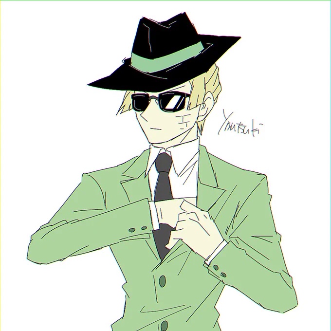 お題箱より「擬人化アロンゾ」 リクエストありがとうございました～