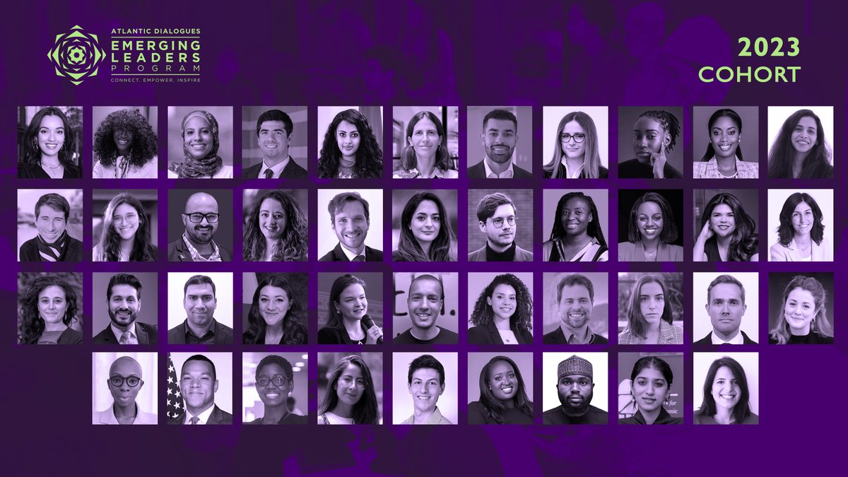 📢Big announcement! Meet the outstanding @ADEL_PCNS Atlantic Dialogues Emerging Leaders 2023 cohort!🌟Discover more about them in their bios here: rb.gy/y3tfe #ADEL2023 #YoungProfessionals #Leadership #Program