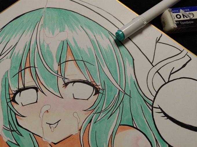 セリアのジェネリックコピック、発色良くて使いやすい淡い色多いの凄く便利なんだけど、取り扱い縮小しちゃってるんだよなぁ… 