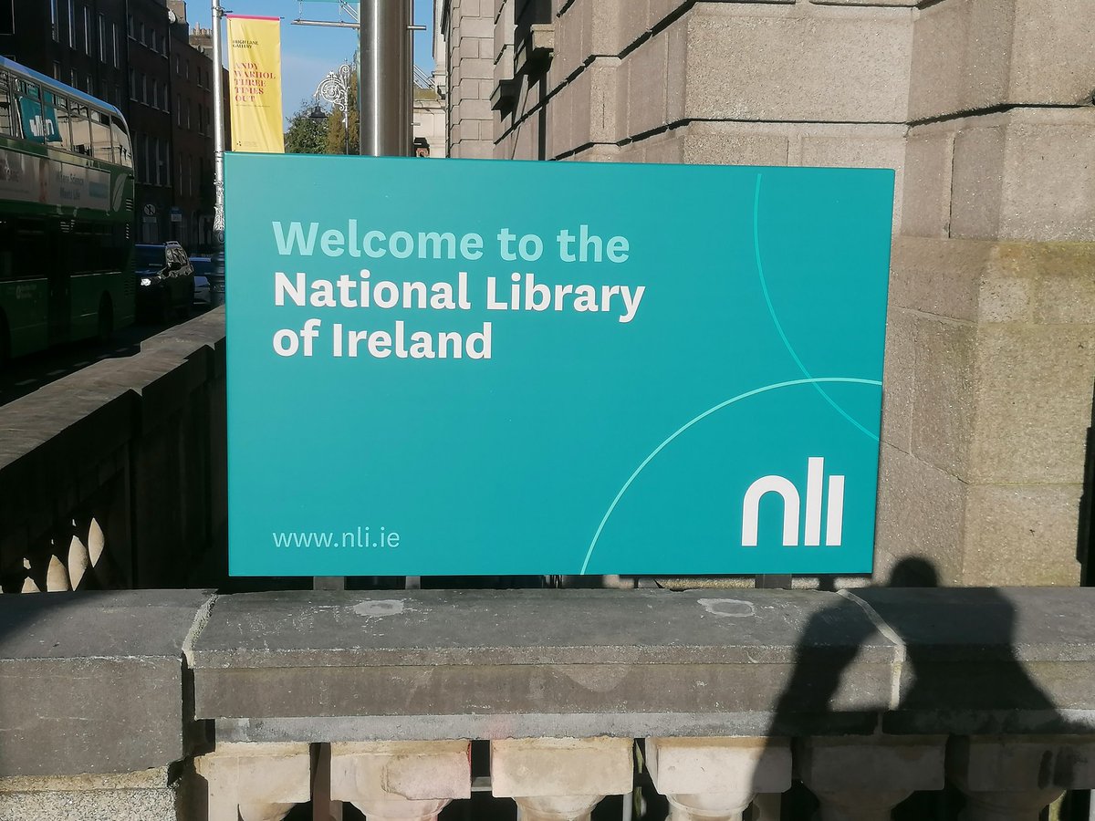 FurlongJustin's tweet photo. New Sign! @NLIreland  And ☀️ too! #libraries https://t.co/OgH3Mx7l6m