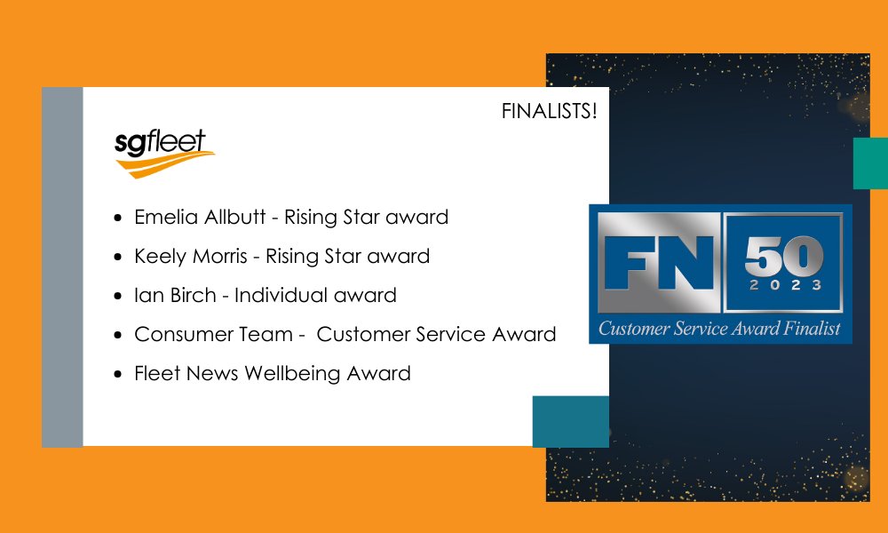 sgfleetUK's tweet photo. 🌟 Tonight's the night! Good luck to everyone at the @_FleetNews FN50 Customer Service Awards.
A special good luck to our nominated team members, we're rooting for you!
#FN50 #FleetNews #FleetAwards #AwardsNight https://t.co/I6QSoe6laY