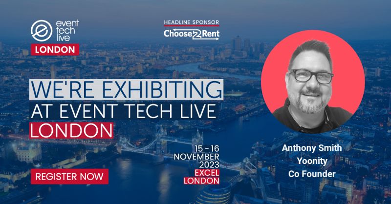 HelloYoonity's tweet image. We are exhibiting at Event Tech Live, make sure you visit our team to learn about the latest innovations for virtual events, hybrid events, brand activations and metaverse experiences.

It&apos;s free to attend!

Register here: lnkd.in/e2z8QvZs
#eventprofs #ETLLondon23