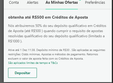 🤔 Tomara que esteja em todas novas contas essa oferta