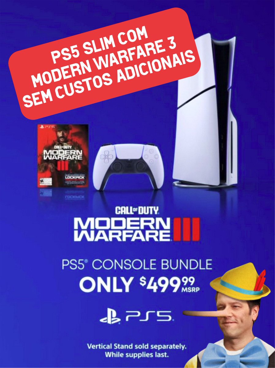 irmaospiologo's tweet image. Xbox S mais caro e COD Grátis no novo PS5 slim, parabéns a todos os envolvidos!
#partoba #fail #comedia #irmaospiologo #xbox #ps5 #gamepass #cod #XboxSeriesS