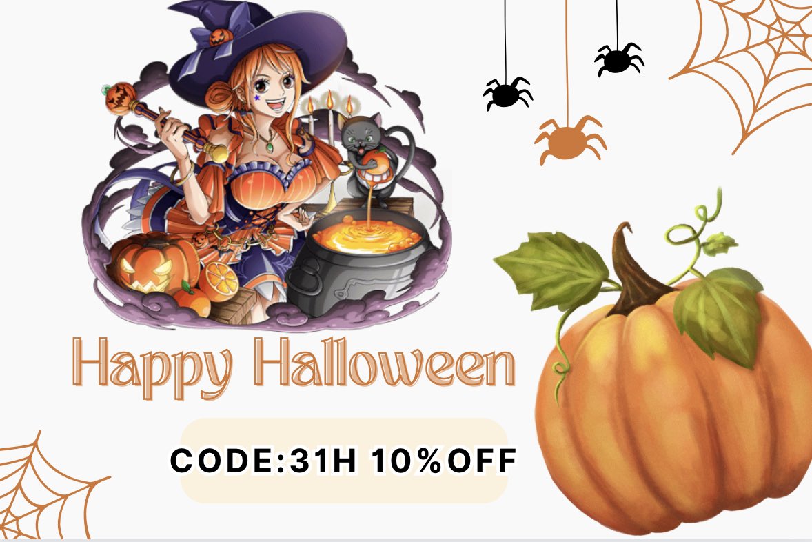 nekoanime110's tweet photo. لا تفوتكم تخفيضات الهالويين باستخدام الكود 31H 🎃 https://t.co/LuAalXoMYw