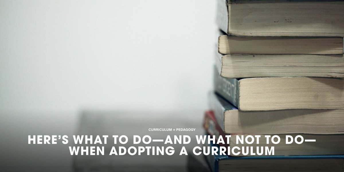 SustainTeaching's tweet image. New on the #MakeTeachingSustainable blog!
3 Don'ts and 3 Dos for Curriculum Adoption
maketeachingsustainable.org/blog/successfu…