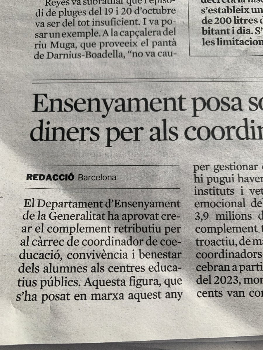 mtalaverxtec's tweet photo. Per a la vostra informació @LaVanguardia és Departament d’Educació, ja des de fa uns anys https://t.co/L5HqRiSa6a