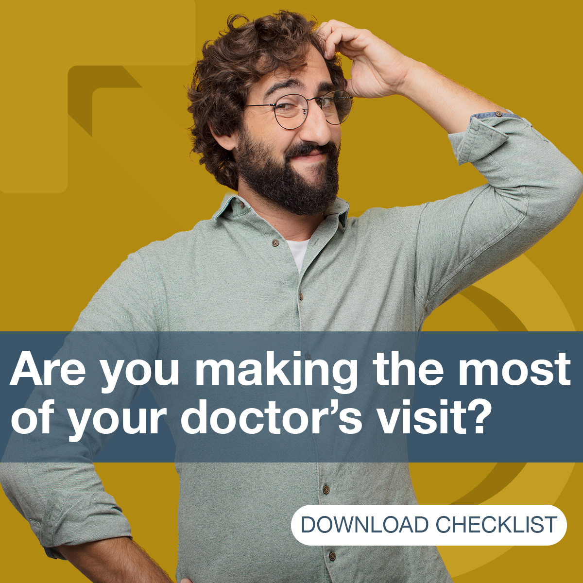 Most people just want a doctor’s visit to be over—so much so that they forget the most important question on their list. Sound familiar? So in honor of Men’s Health Month, we created a handy checklist to help you get more from your appointment. 
Download: precisionmedicinegrp.com/wp-content/upl…