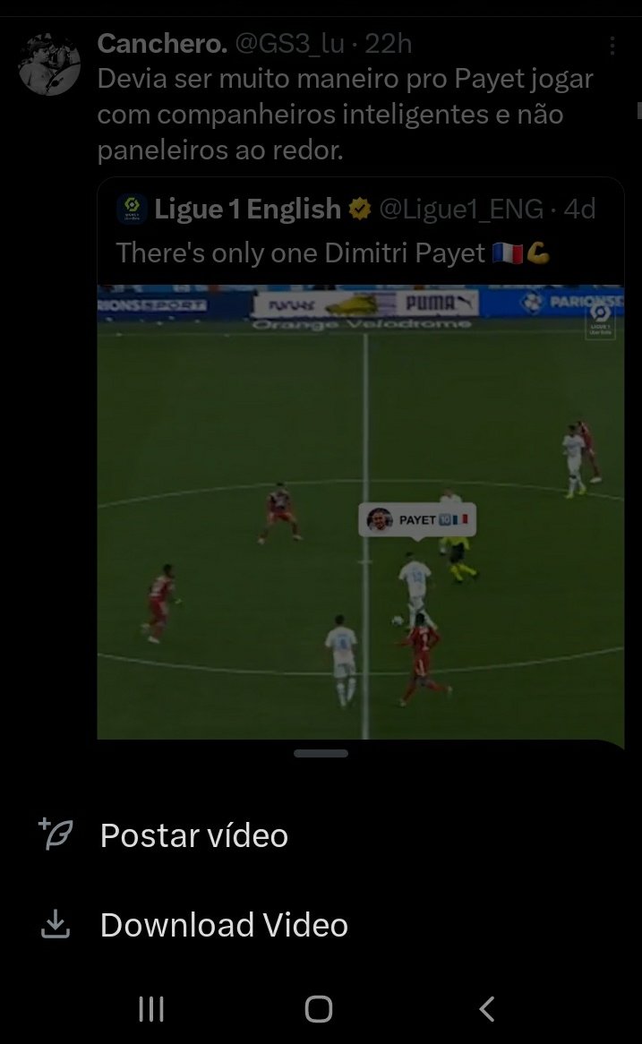 Vini181818's tweet photo. @naoeserioamigo @BagrescoreBr eu atualizei meu twitter pra ver se aparecia a opção de download e apareceu https://t.co/5aLY4zl4Fn