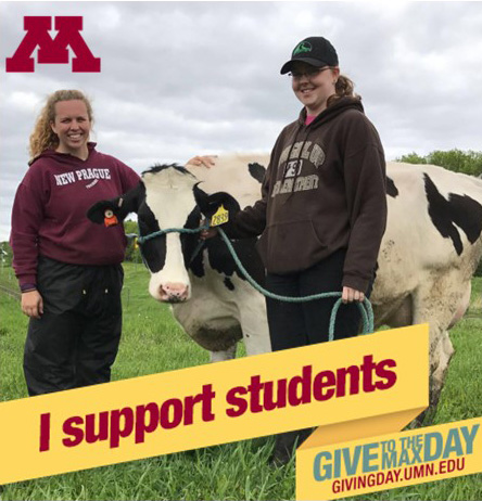 We support students in ag education, and so should you! Join us on Give to the Max Day, November 16 to support our Agricultural Experience Fund, named after one of our early pioneers, Harley E. Hanke. 
crowdfund.umn.edu/participant/ag…