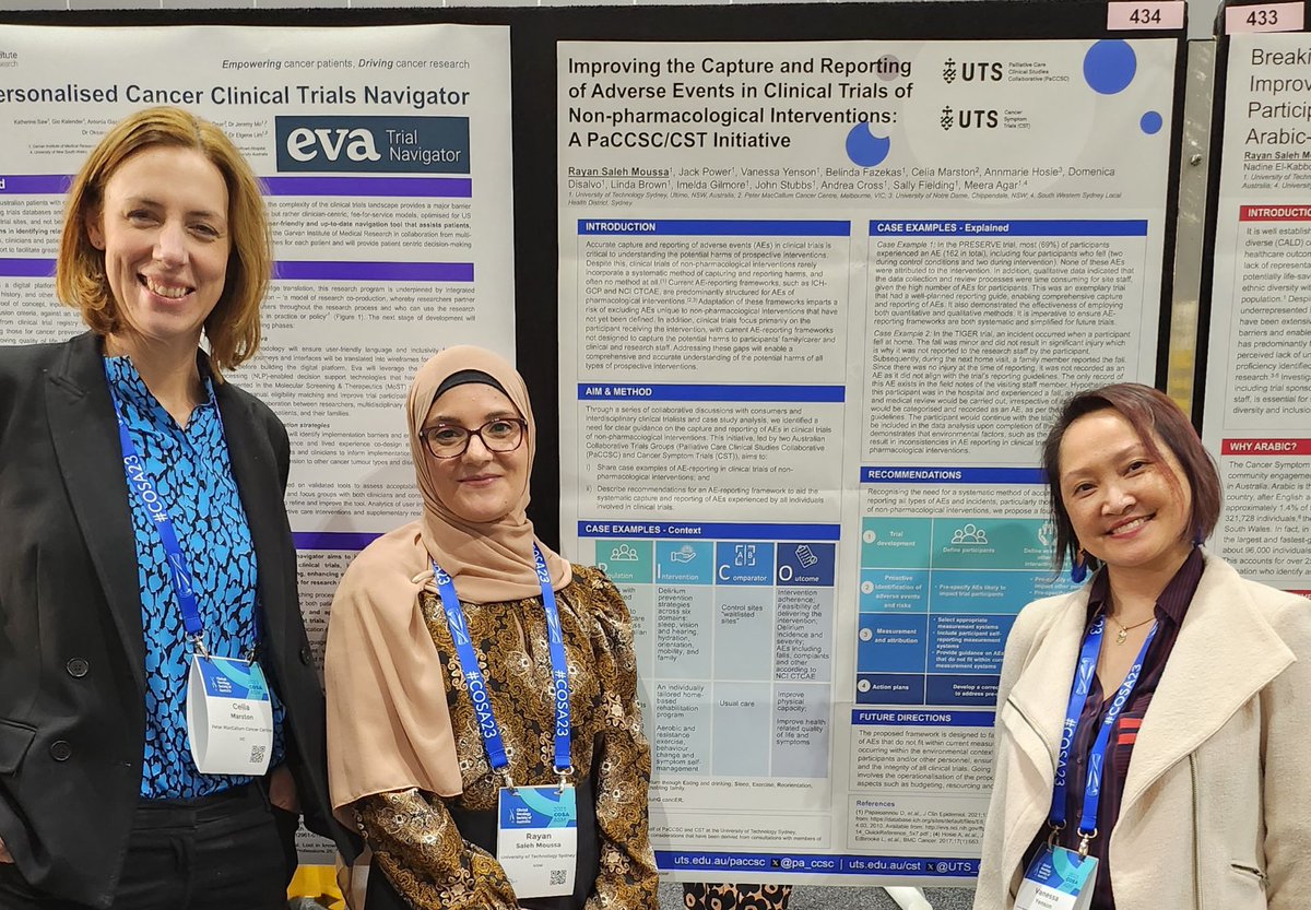 A <a href="/pa_ccsc/">PaCCSC</a> /<a href="/UTS_CST/">Cancer Symptom Trials</a> initiative to #revolutionise the capture and reporting of #AdverseEvents in #ClinicalTrials of #Nonpharmacological interventions

#COSA23