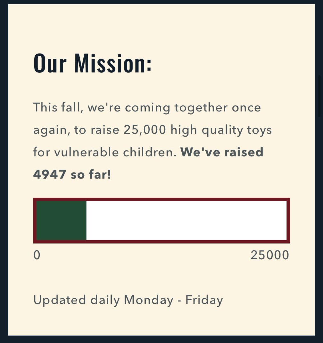 GrinchGangCINC's tweet photo. Help us reach our goal of giving 25,000 toys to children in foster care. #ChristmasIsNotCancelled 

https://t.co/Sd7IxrC2TC https://t.co/nW6iBsmETd