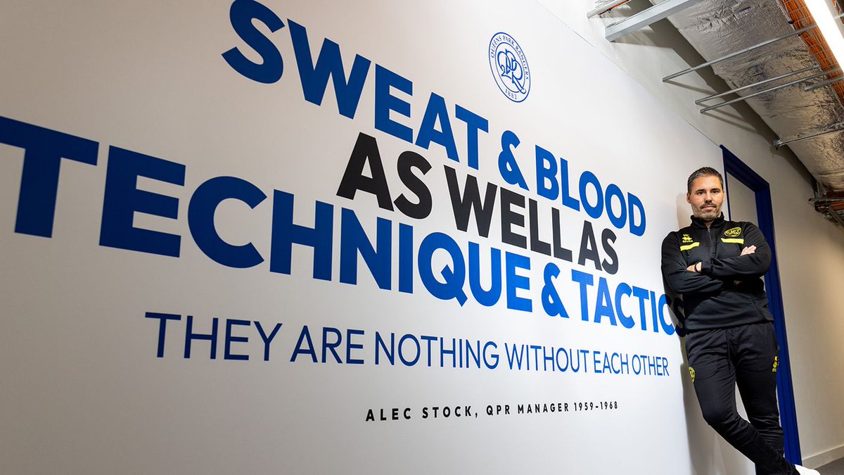 iliastable's tweet photo. Funny how they never took photos of Ainsworth by this quote.

#QPR https://t.co/K1PehLAyD9