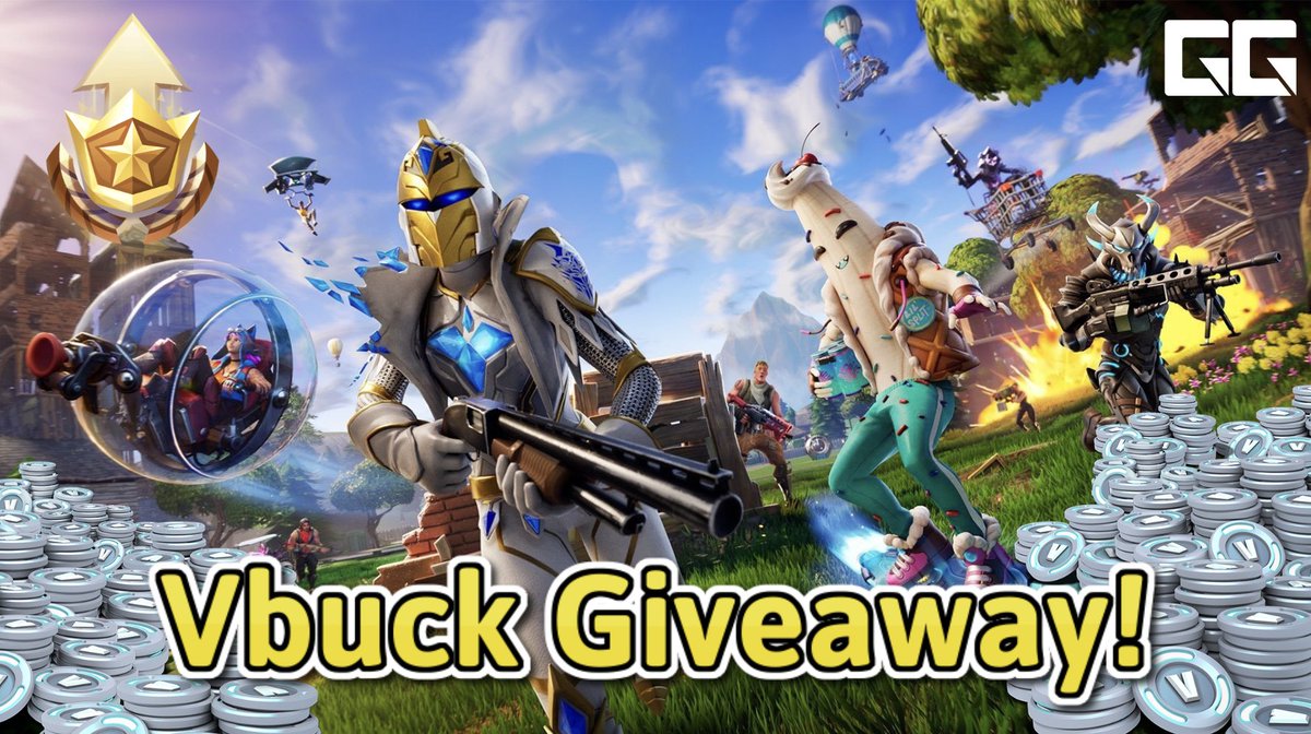 GoodGamers's tweet photo. 🚨Battlepass Giveaway! | #FortniteOG 🚨

🏆10 winners of 1,000 V-Bucks

TO ENTER:
💛Follow @GoodGamers 
🔃Retweet this post!
