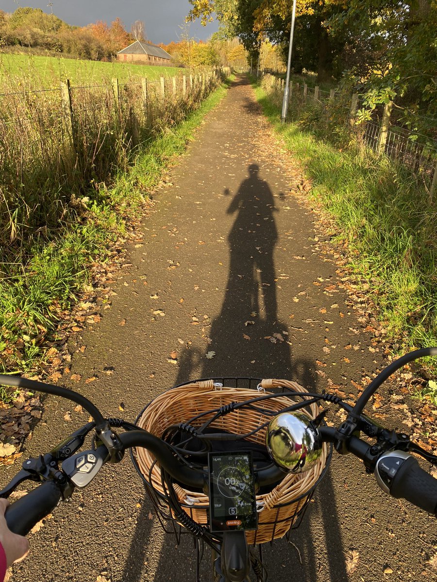 109 miles cycled in October while #healthvisiting for @DGNHS this month’s key purchase has been a skull cap to keep my head warm and dry. I think I’ve solved the Helmet Hair problem #triking #sustainablenhs #healthvisitor #wintercycling #jorviktrike