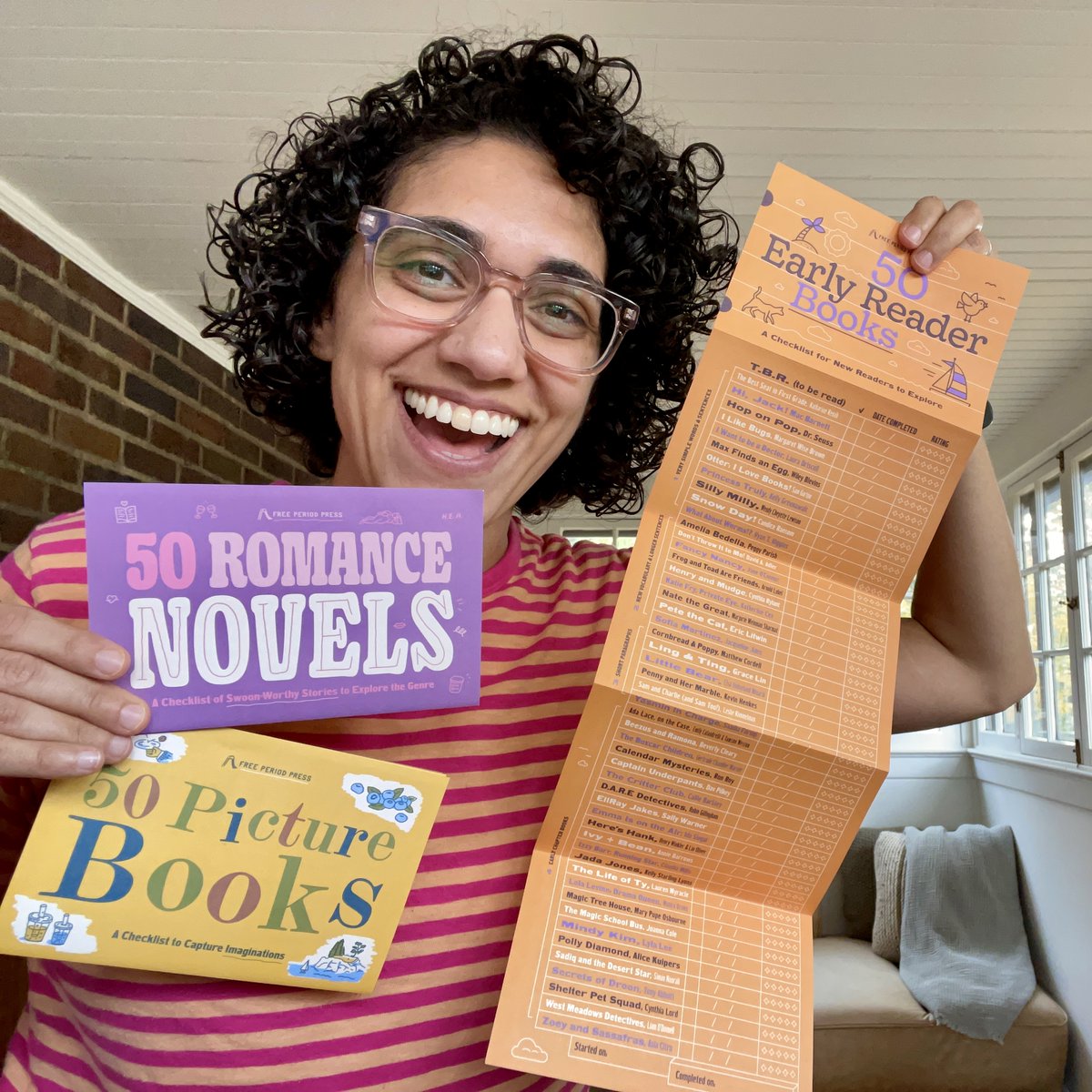 FreePeriodPress's tweet photo. And just in time for the holidays, I hope these will be great gifts for any #bookworm in your life!

I can’t wait to hear what you think of them! Thanks, as always, for your support and enthusiasm!

https://t.co/5j0IRlElwE https://t.co/rqCl2NEMlt