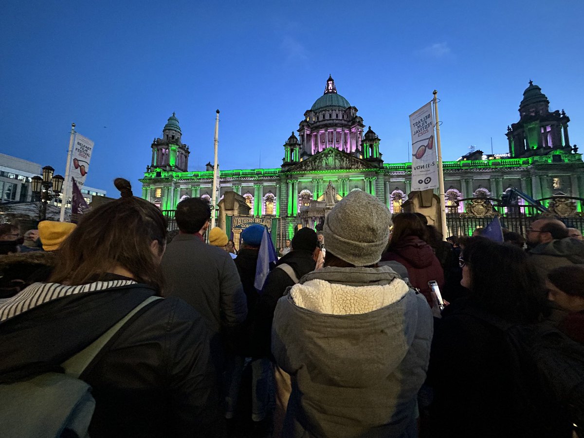 @ClaireHanna @EquityNIBranch @SeamasBelfast Great turnout #SavetheArts