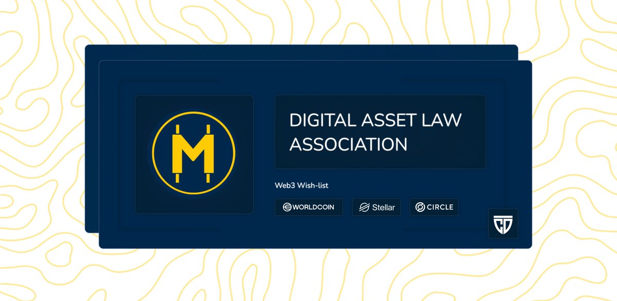 1/ 📚 Introducing the Digital Asset Law Association (<a href="/Mlawdala/">Michigan Digital Asset Law Association</a>) - the University of Michigan's premier student organization diving deep into the legal &amp; policy realms of digital assets &amp; blockchain

Let’s dive into the <a href="/Mlawdala/">Michigan Digital Asset Law Association</a> story! 🧵
