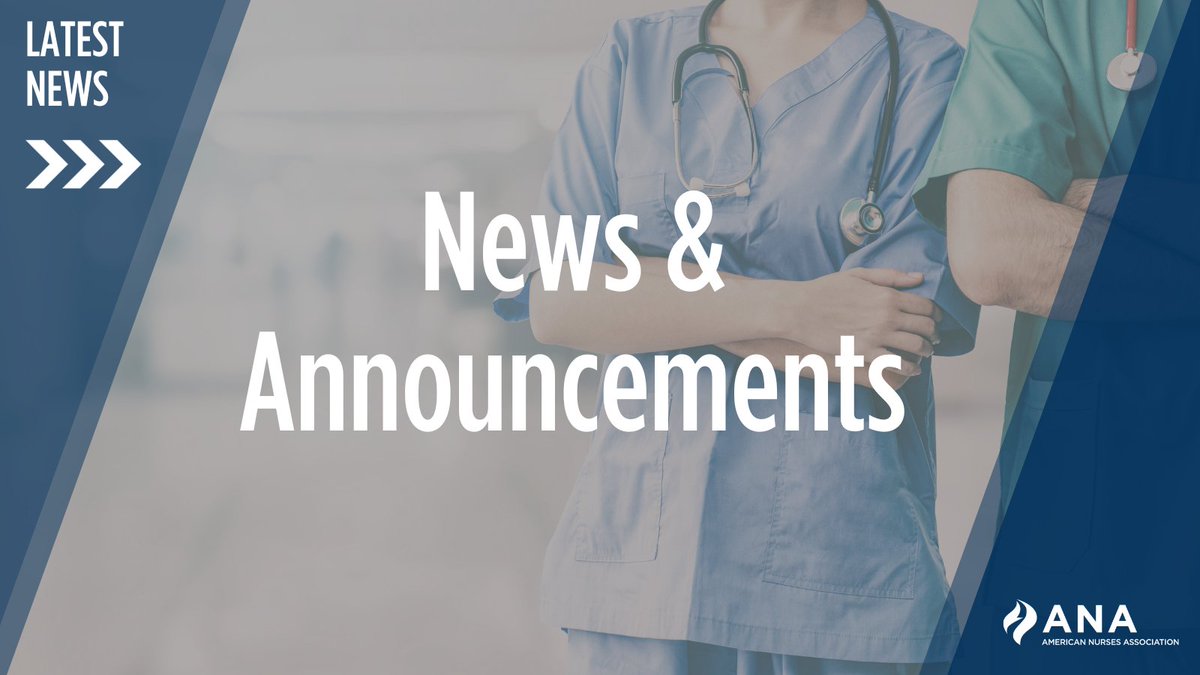 American Nurses Association tweet media