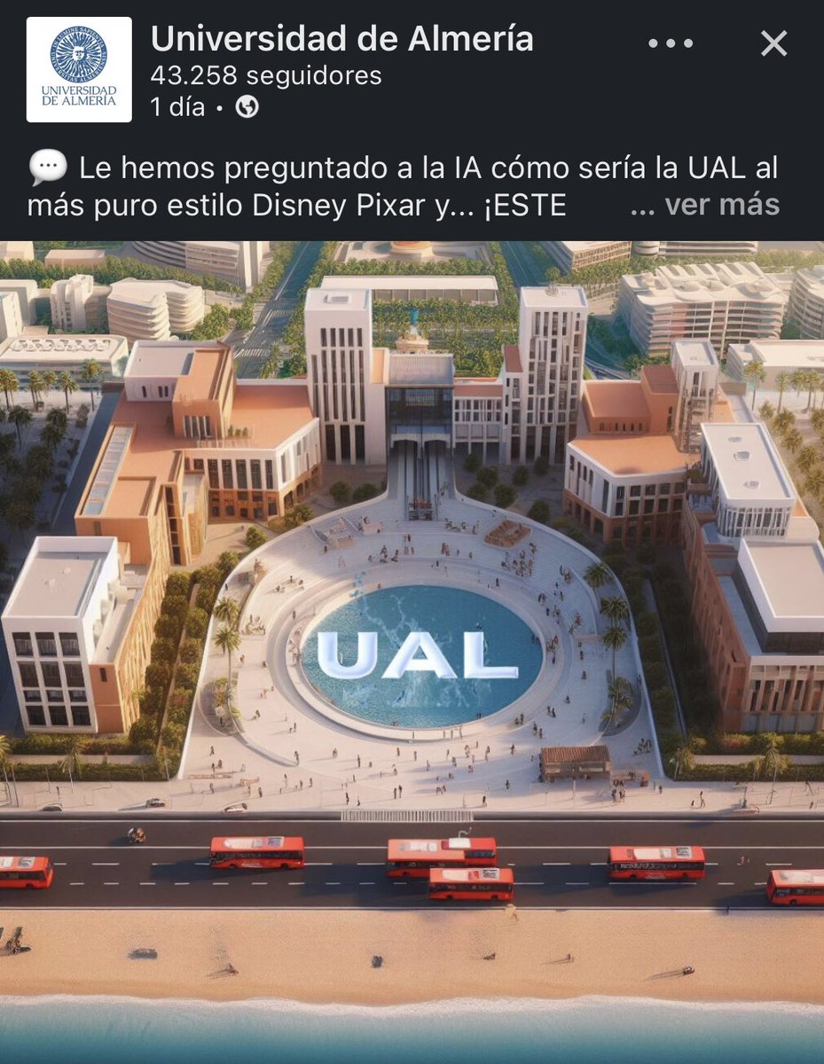 fernandillo1914's tweet photo. Se nota que es una imagen ficticia porque hay demasiados autobuses y eso en Almería es muy difícil https://t.co/E2QHMIyct6
