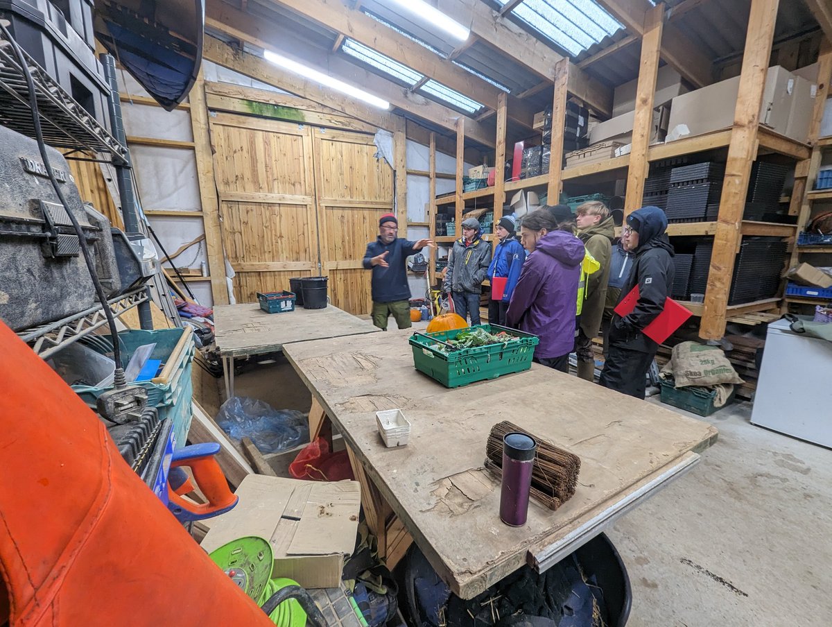 EmmaEarth's tweet photo. Today our Nat 5 Geography classroom looked like this 🌱 Learning about how rural businesses develop, farming can be a driver for carbon reduction &amp; hungry families can be fed. A real reminder how many vital jobs in 🏴󠁧󠁢󠁳󠁣󠁴󠁿 are underpinned by the principles they learn in 🌍 classes! https://t.co/Di8xyKVTOA