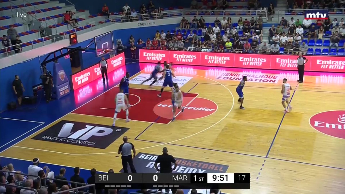 mtvlebsports's tweet image. Game Start - Beirut x Maristes #BEIMAR #mtvbasket