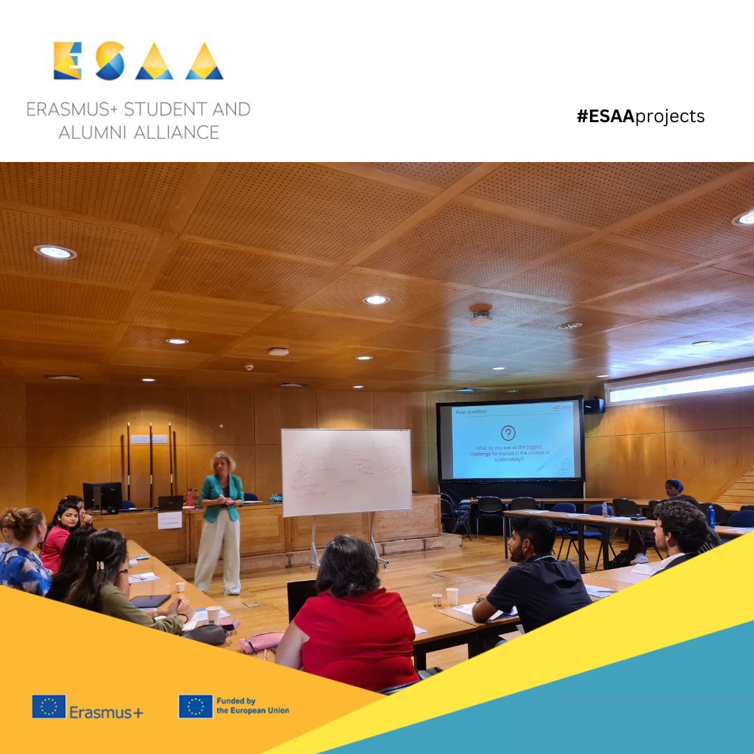 #ESAAProject Sustainability Leadership Workshop in Tourism 🤩

 🤝Held on September 7th and 8th, 2023, this workshop bringing together a diverse group of 16 promising young leaders from various backgrounds and nationalities.📍 bit.ly/3MpDrCS

#ESAA #ESAAeu #ESAAProject