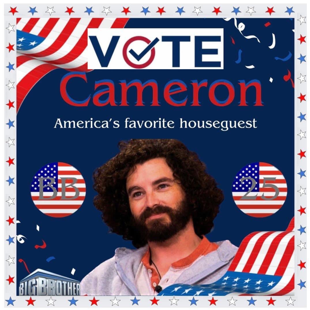 AlMaRu21's tweet photo. #BB25 #BBCAM #BBCameron #CamForAFH #CameronForAFH #AmericasFavoriteHouseguest https://t.co/Efn8KzYB2I