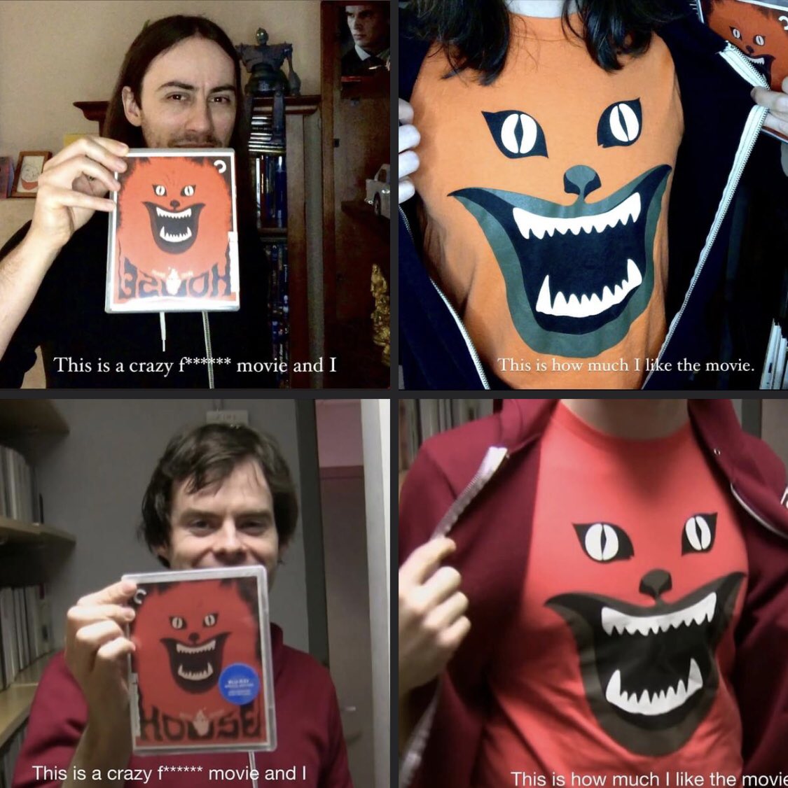 evdupell's tweet image. My Halloween costume this year #housu #billhader @Criterion