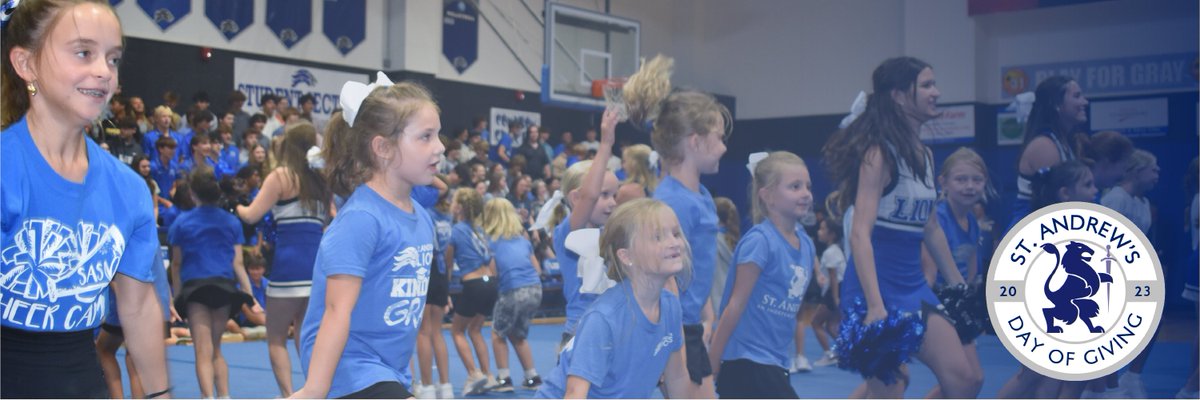 Support St. Andrew's on Giving Day, Thurs. Nov. 2, at givingday.saslions.com