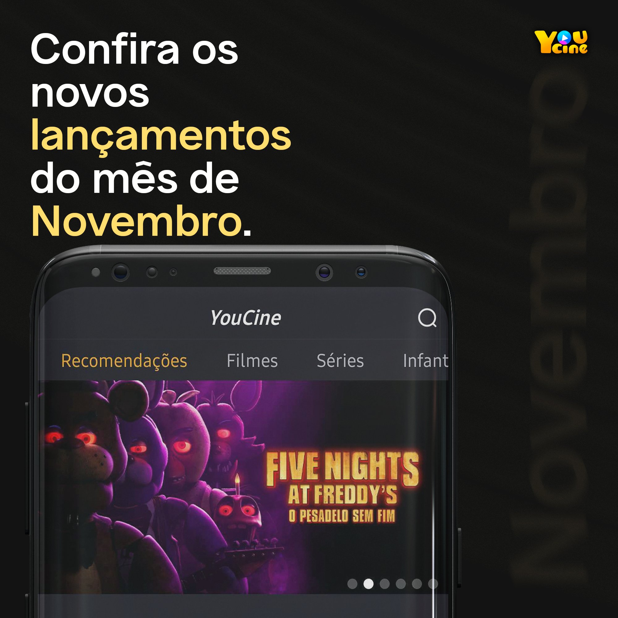 na minha Bio tem o link do YouCine app para assistir filmes e séries d