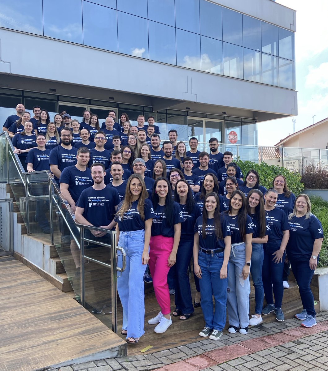 JBSoftBR's tweet image. JB Software matriz 2023! 💙

Somos eFeitos de relação, somos JB Software!🚀

.
.
.
#JBSoftware #Contabilidade #33Anos #SoluçõesContábeis #ContadorParaContador
#SoftwareContábil #SistemaJB #SoluçõesJB #SoftwareJB #SistemaContábil #SoluçãoContábil #SistemasDeContadorParaContador