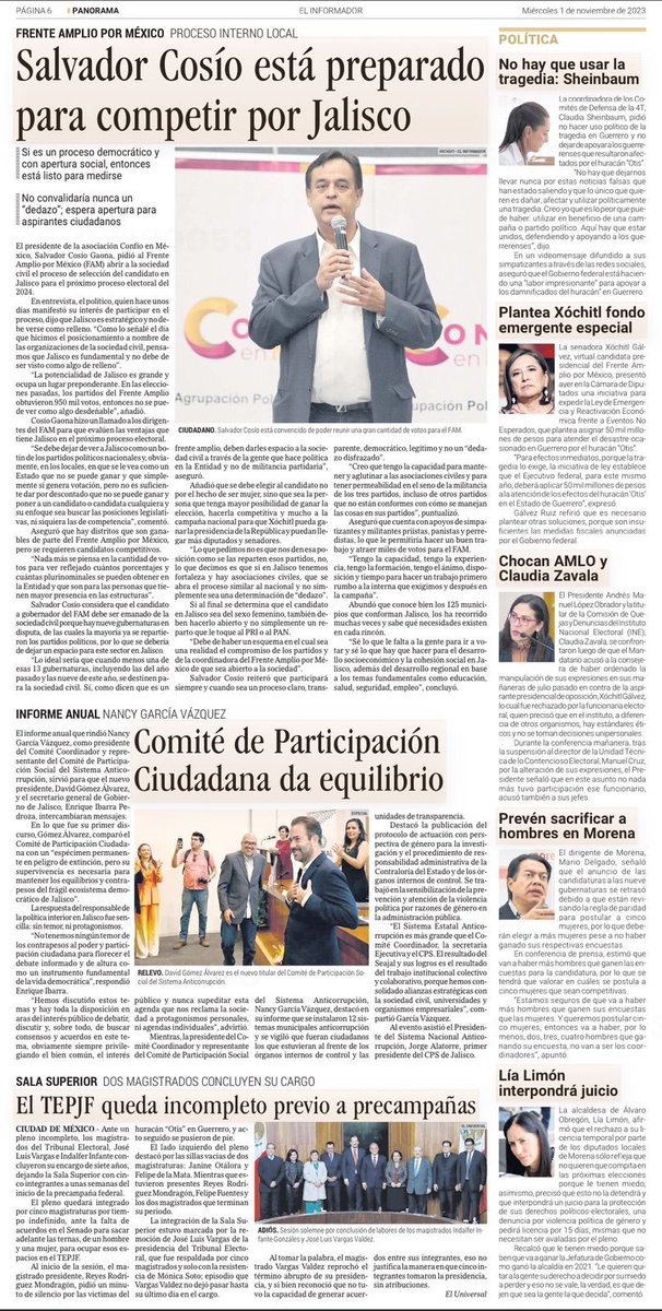 ConfioEnMex's tweet photo. https://t.co/UjJeTiYKQS
.
.
#Jalisco 
#Elecciones
#TUCOM 
#TodosUnidosContraMorena
@salvadorcosio1 
@ForoPlural 
@ConCivJal 
@TUCOM_Jal https://t.co/EBKKdzkAtT