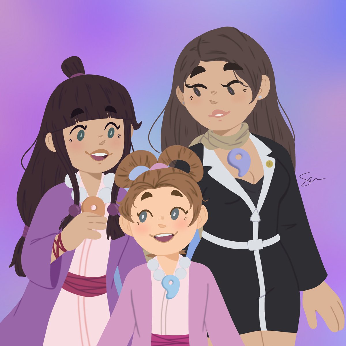 plantking98's tweet photo. *holds them in the palms of my hands*

#AceAttorney #AceAttorneyFanart https://t.co/y48iqLw5hw