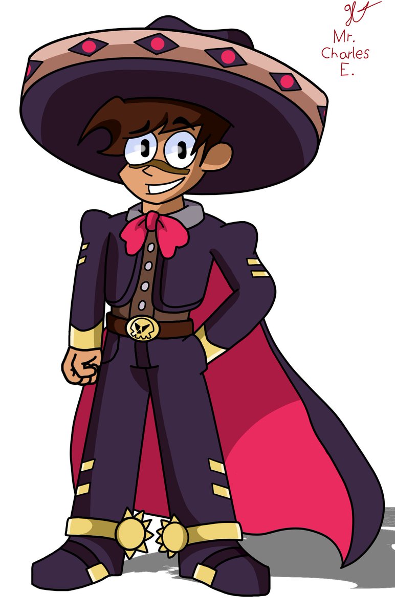 Charles_E_507's tweet photo. Today is Día de Muertos, and with that have Leo from Hotline 024: Sakura Mix dressed as el Charro Negro #fnf #hotline024 #sakuramix #h024 #fridaynightfunkin https://t.co/5wRV85SNRM