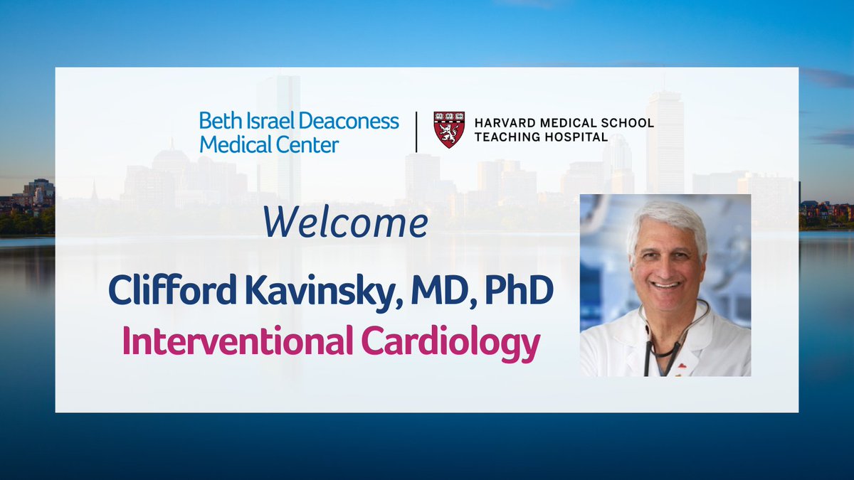 Welcome Dr. Clifford Kavinsky @SHDcathman to @BIDMChealth! Dr. Kavinsky joins our Interventional Cardiology team & BIDMC #StructuralHeart Center.