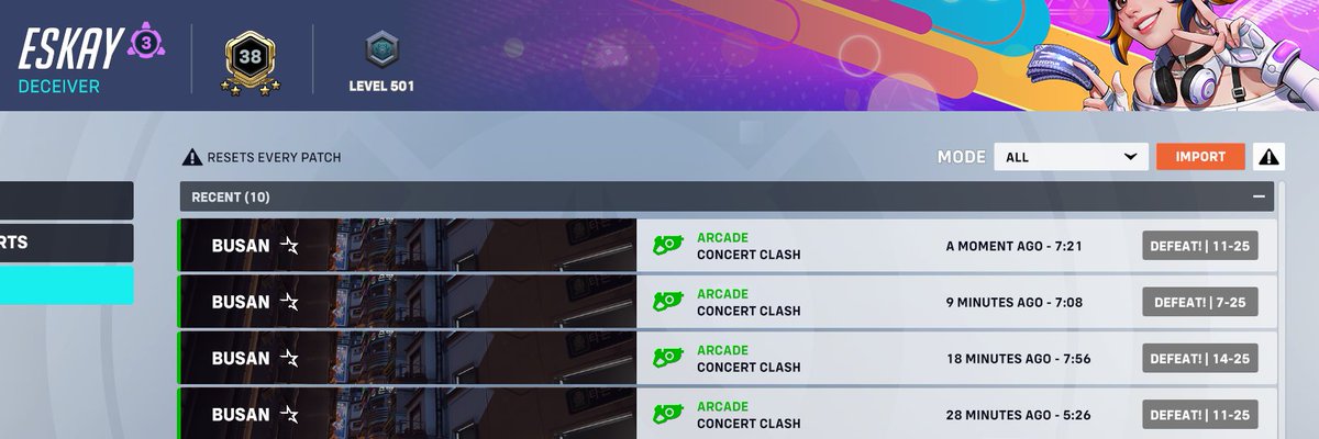 OVERWATCH LEAGUE RANKED LOBBIES ARE EASIER THAN THIS FUCKING KPOP GAMEMODE PLEASE LET ME FREE I DONT WANT TO PLAY ANYMORE IM LOSING MY MIND IVE NEVER BEEN MAD AT ARCADE BEFORE WHAT THE FUCK IS THIS MAN WHAT THE ACTRUAL FUCK